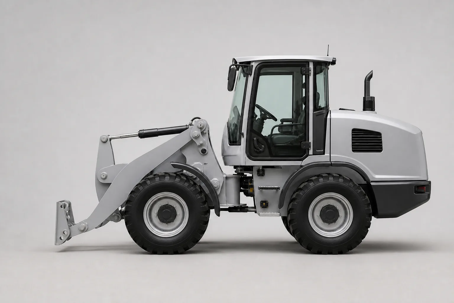 Compact wheel loader