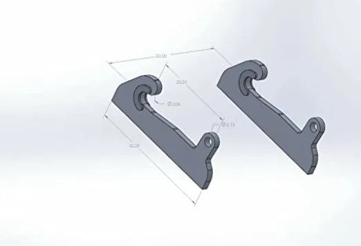 JRB 418 Quick Attachment (Blank Pair), photo 7